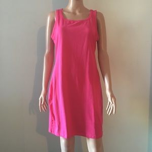 Fuchsia pink dress
